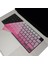 MacBook Klavye Koruyucu Türkçe Q Baskılı Uk-Ters L- Enter Tipi Air 13,6-15,3inç- Pro 14,2-16,2inç M1-M2-M3-M4 Pro Max Uyumlu, Ultra Ince Hafif Yıkanabilir Silikon Klavye Filmi Pembe 1