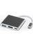 Type-C 3in1 HDMI 4K USB 3.0 Görüntü Veri Aktarımı Sağlar USB Adaptör Notebook ve ile Uyumlu Tc-23 1