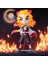 Demon Slayer Kimetsu No Yaiba Kyōjurō Rengoku Anime Karakter Figür Oyuncak Koleksiyonluk Biblo 15 cm 1