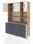 Hyperion Dolap 8 Raflı 8 Çekmeceli 3 Kapaklı 132X44X195 Çam-Aytaşı/antrasit 3