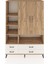 Hyperion Dolap 8 Raflı 4 Çekmeceli 2 Kapaklı 132X44X195 Çam-Çam/aytaşı 1