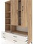 Hyperion Dolap 8 Raflı 4 Çekmeceli 2 Kapaklı 132X44X195 Çam-Çam/aytaşı 4