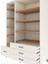 Kronos Dolap 9 Raflı 4 Çekmeceli 132X59X195 Aytaşı-Çam/aytaşı 4