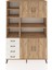 Hyperion Dolap 9 Raflı 4 Çekmeceli 4 Kapaklı 132X44X195 Çam-Çam/aytaşı 1