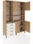 Hyperion Dolap 9 Raflı 4 Çekmeceli 4 Kapaklı 132X44X195 Çam-Çam/aytaşı 5