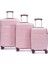 3'lü Silikon Valiz Seti Pp Kırılmaz Silikon 1