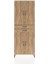 Arges Dolap 4 Raflı 2 Çekmeceli 4 Kapaklı 88X30X243 Aytaşı-Çam 1