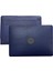 MacBook Kılıf Pro 13 Inç Uyumlu Timsah Desenli Deri Kaplama Premium Sert Tpu Koruma Darbe Emici Ince Hafif Şık Tasarım A2338 A2289 A2251 A1706 A1708 A1989 A2159 ve Usb-C Adaptörlü Lacivert 1