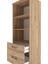 Hyperion Dolap 3 Raflı 2 Çekmeceli 60X44X163 Çam-Çam 5