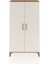 Arges Dolap 2 Raflı Kapaklı Tek Askılı 88X30X163 Çam-Aytaşı 1