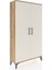 Arges Dolap 2 Raflı Kapaklı Tek Askılı 88X30X163 Çam-Aytaşı 2