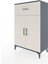 Hyperion Dolap 2 Raflı Tek Çekmeceli 2 Kapaklı 88X44X134 Antrasit-Aytaşı 3