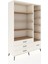 Hyperion Dolap 9 Raflı 4 Çekmeceli 132X44X195 Aytaşı-Çam/aytaşı 2