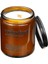 : Mystery Liquid : Amber Cam Kavanozda : Kokulu Soya Mum (Amber, Sedir, Tarçın, Sandal Ağacı, Vanilya) 4
