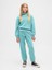 Kız Çocuk Turkuaz Vintagesoft Gap Logo Jogger Eşofman Altı 1