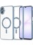 Samsung Galaxy A07 Için Magsafe ile Uyumlu Kılıf Kamera Lensli Korumalı Şeffaf Silikon Kapak 1