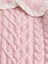Kız Bebek Pembe Cashsoft Yaka Detaylı Kazak 2