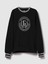 Kadın Siyah Vintagesoft Oversized Gap Logo Sweatshirt 1