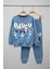 Karakter Baskılı Mavi Çocuk Eşofman Takımı (2 Iplik Kumaş) 1