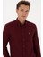 Erkek Bordo Gömlek Basic 50307686-VR014 2