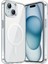 Apple iPhone 14 Uyumlu Kılıf Zebana Sararmaz Clearmag Kılıf (M-Safe Uyumlu) Şeffaf 2