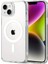 Apple iPhone 13 Uyumlu Kılıf Zebana Sararmaz Clearmag Kılıf (M-Safe Uyumlu) Şeffaf 4