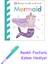 Baby Touch And Feel Mermaid + Fosforlu Kalem Hediye 1
