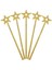 Altın Renk Yıldız Peri Asası Peri Değneği 34 cm 1 Adet 2