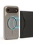Neomag Case Iphone 17 Air Gri Manyetik Özellikli Deri Kılıf 3