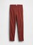 Erkek Bordo Slim Fit Gap Flex Khaki Pantolon 2