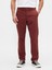 Erkek Bordo Slim Fit Gap Flex Khaki Pantolon 5