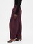 Kadın Bordo Mid Rise Ultrasoft Easy Horseshoe Jean Pantolon 6