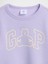 Erkek Bebek Açık Lila Gap Logo Sweatshirt 2