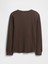 Erkek Çocuk Kahverengi Waffle-Knit T-Shirt 2