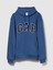 Erkek Mavi Gap Logo Relaxed Fleece Sweatshirt 1