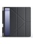 iPad ile Uyumlu Kalem Bölmeli Trifolding Cover Tablet Kılıf Katlanabilir Standlı Otomatik Uyku Modlu Darbe Emici Ince Tasarım (Siyah, iPad 10.nesil 10.9/ipad A16) 3