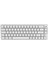 HK251 Membrane Rgb Kablosuz/bluetooth%65 Türkçe Gaming Klavye (Beyaz) 1