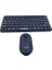 Saywin Bluetooth Klavye Mouse Set Yuvarlak Tuşlu Ev ve Ofis Kullanımına Uygun Türkçe Q Taşınabilir Kablosuz Klavye Lacivert Renk SW-500 3