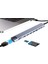 Type C Hub, 10 In 1 4 Adet 3.0 USB Çoklayıcı,4k HDMI Bağlantısı,sd Tf Kart OKUYUCU,RJ45 Ethernet,2 Adet USB C Pc Bağlantı Girişli Adaptörü ile Uyumlu ZR795 1