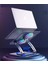 Metal Laptop Standı 360 Derece Dönebilir Rgb Çift Fanlı Premium Serisi Notebook Tutucu Alüminyum Yükseltici 11-17 Inç 2