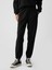 Kadın Siyah High Rise Boyfriend Jogger Eşofman Altı 2