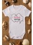 Organik %100 Pamuk Limited Edition Baskılı Beyaz Bebek Body Badi Çıtçıtlı Zıbın 5016 1