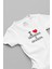 Organik %100 Pamuk I Love Grandma And Grandpa Dede Yazılı Bebek Body Badi Çıtçıtlı Zıbın 5808 1