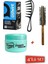 2135 Şekillendirici Wax Tarağı+Fnx Briyantin+Pudra WAX20GR+ 007 Ince Fön Fırçası 1