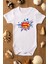Organik %100 Pamuk Super Dad Baba Desenli Bebek Body Çıtçıtlı Badi Zıbın Tulum 5196 1