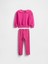 Kız Bebek Pembe Vintagesoft Sweatshirt & Tayt Set 2