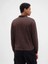 Erkek Kahverengi Heavyweight Jersey Polo T-Shirt 4