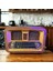 Buffer® Taşınabilir Klasik Am/fm/sw Retro Ev Radyo USB ile Şarj Olabilen Retro Radyo 2