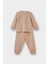 Erkek Bebek Pijama Takımı Uzun Kollu Waffle Üst Uzun Alt G1520A525WN 4