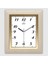 Duvar Saati Krem Çerçeve ÇAP:30.5CMX35.5 Akrilik Boyalı ve Varak Baskılı 2 Renk Abs Kasa Mineral Cam Sessiz Akar Makine Pvc Kadran Kadran Ölçüsü: 19910249MM Kadran Baskı Alanı: 12010150MM Saat 97 B 1